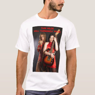 Dani Wilde/ska "Harmonica" Wilde T-tröja Tee