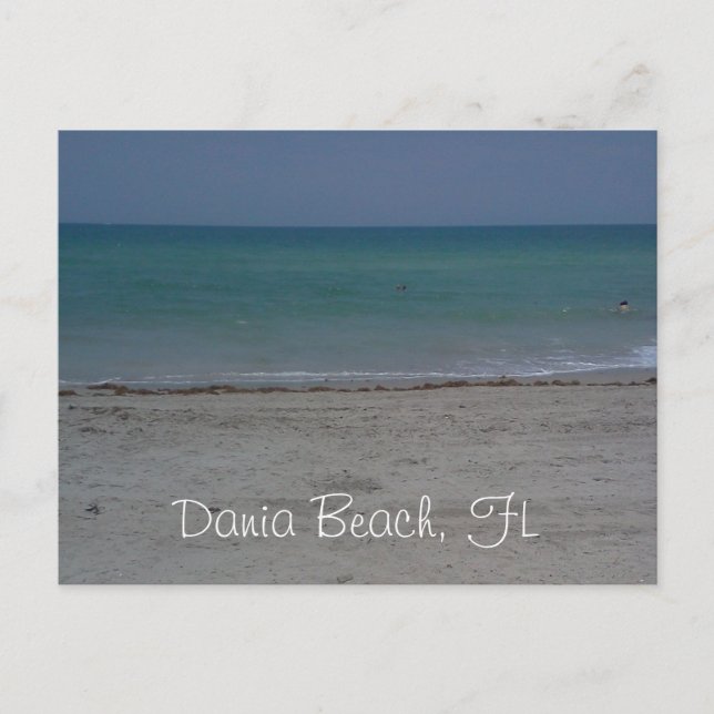 Dania Beach, FL Vykort (Framsida)