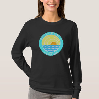 Dania Beach Florida Retro Sunset T Shirt
