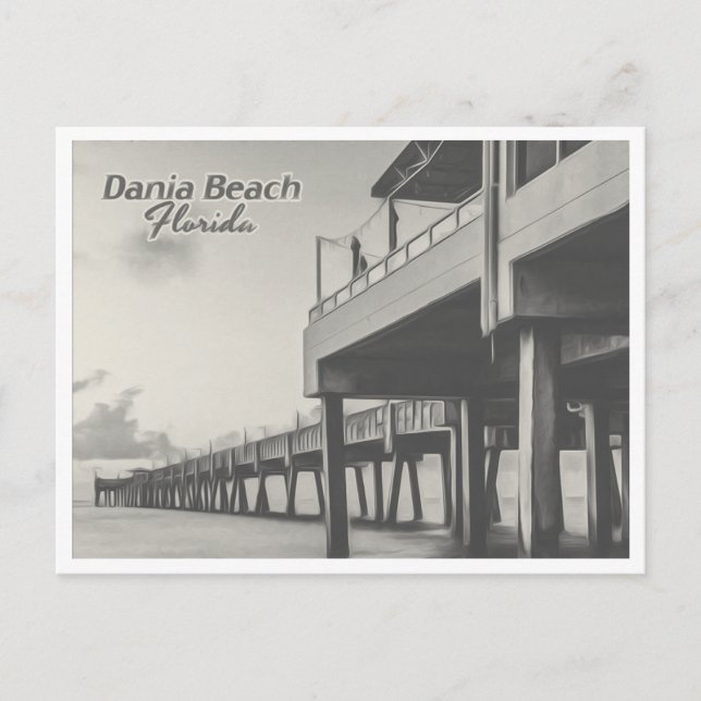 DANIA BEACH FLORIDA VYKORT (Framsida)