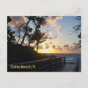 Dania Beach Sunrise Vykort