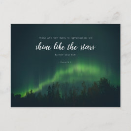 Daniel 12:3 - Shine som stjärnorna Vykort