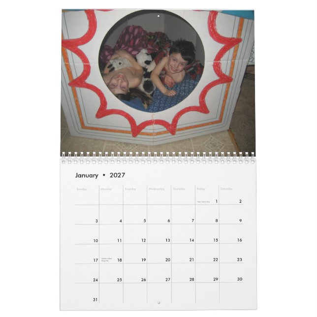 Daniel 2014 kalender II (Jan 2027)