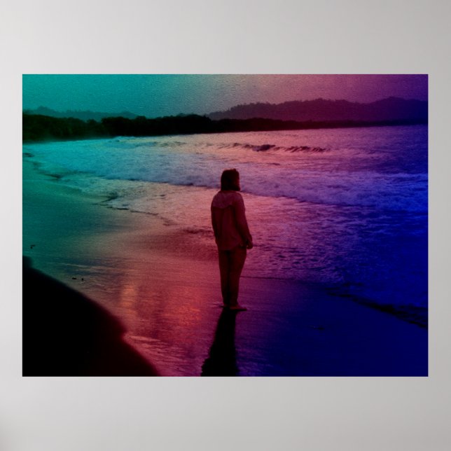 Daniel at Playa Negra, Puerto Viejo Poster (Framsidan)