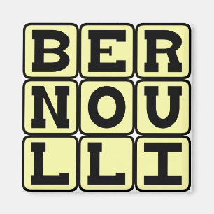Daniel Bernoulli, av Bernoullis princip Magnet