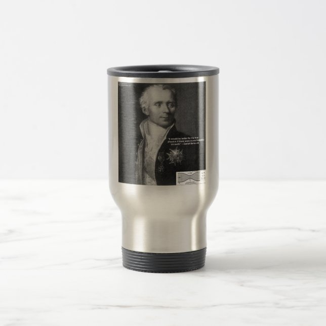Daniel Bernoulli Sanna Fysik Citat Gåvor & Kort Resemugg (Center)