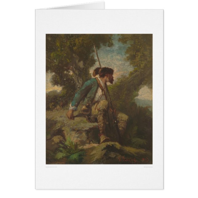 Daniel Boone (1251) Hälsningskort (Framsidan)