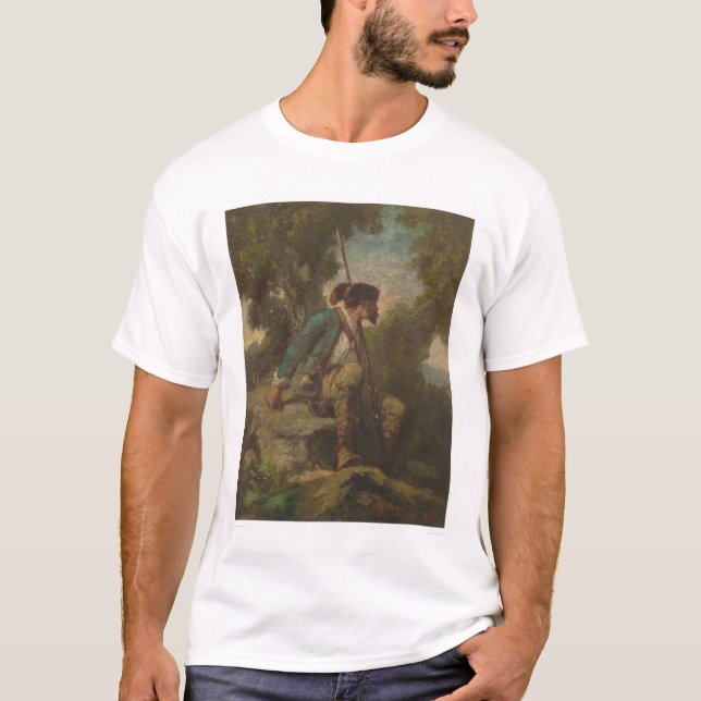 Daniel Boone (1251) Tee Shirt (Framsida)