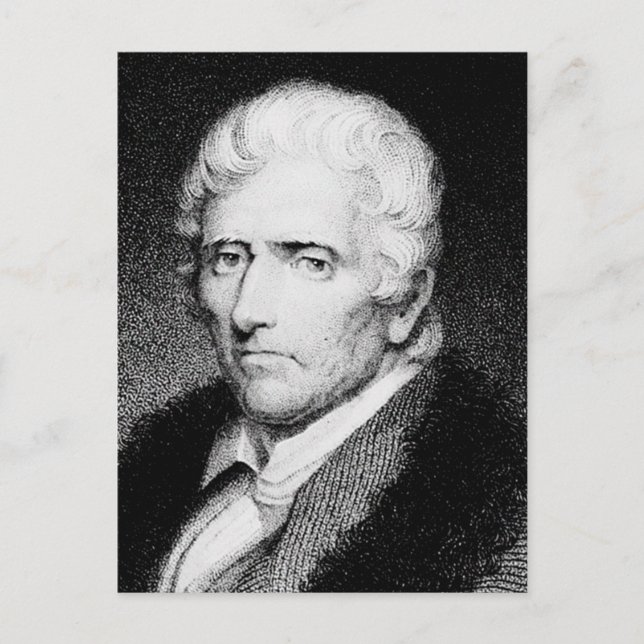 Daniel Boone ~ American Pioneer / Frontiersman Vykort (Framsida)