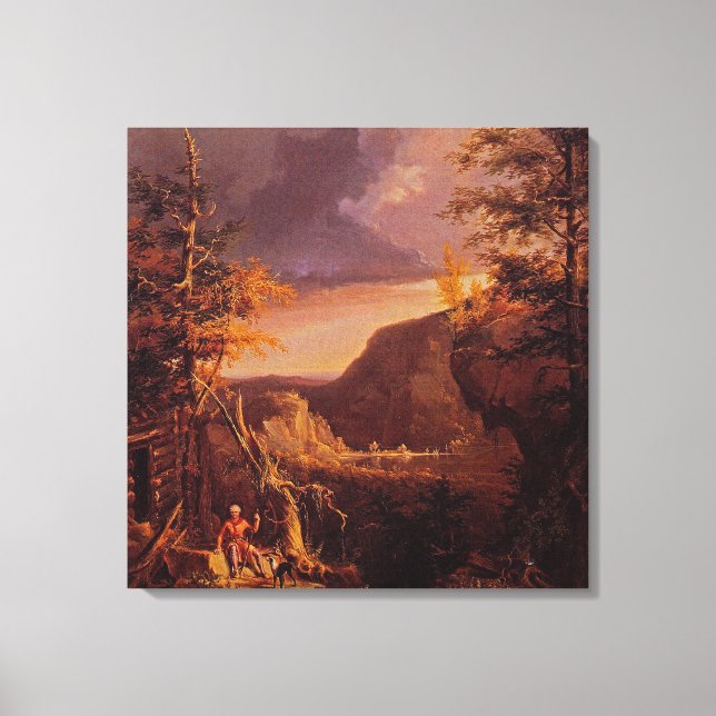 Daniel Boone Canvastryck (Framsida)