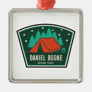 Daniel Boone National Forest Camping Julgransprydnad Metall