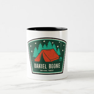 Daniel Boone National Forest Camping Två-Tonad Mugg