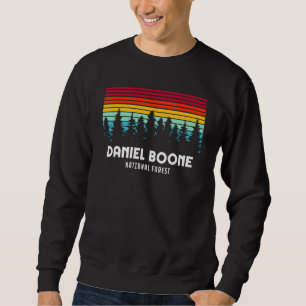 Daniel Boone National Forest Kentucky Cool Stil S Lång Ärmad Tröja