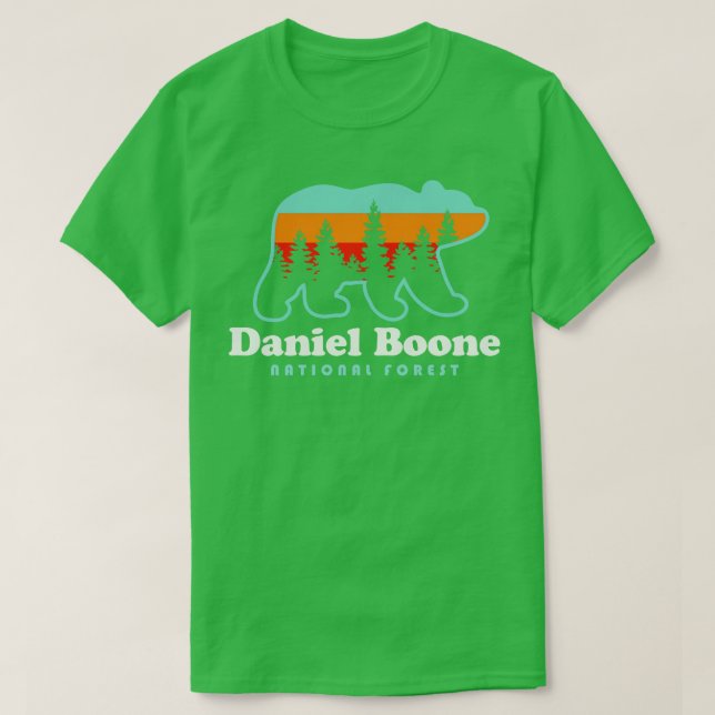 Daniel Boone National Forest Red River Gorge Natur T Shirt (Design framsida)