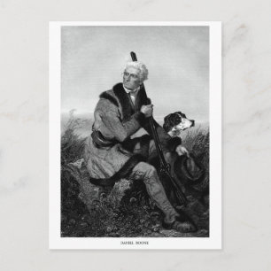 Daniel Boone Vykort
