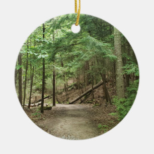 Daniel Boone Wilderness Trail, Cumberland Gap TN Julgransprydnad Keramik