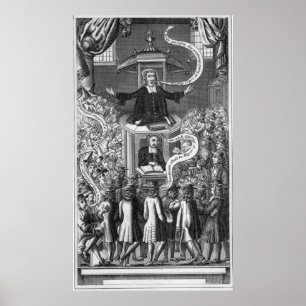 Daniel Burgess, illustration från 'porträtt Poster