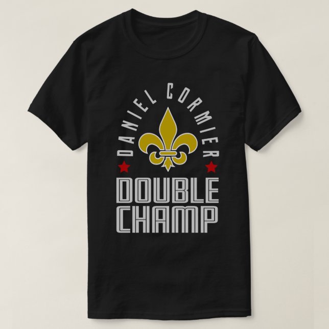 Daniel Cormier DC Dubbla Champ 1 T Shirt (Design framsida)