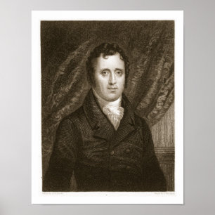 Daniel D. Tompkins (1774-1825) som inristas av Poster