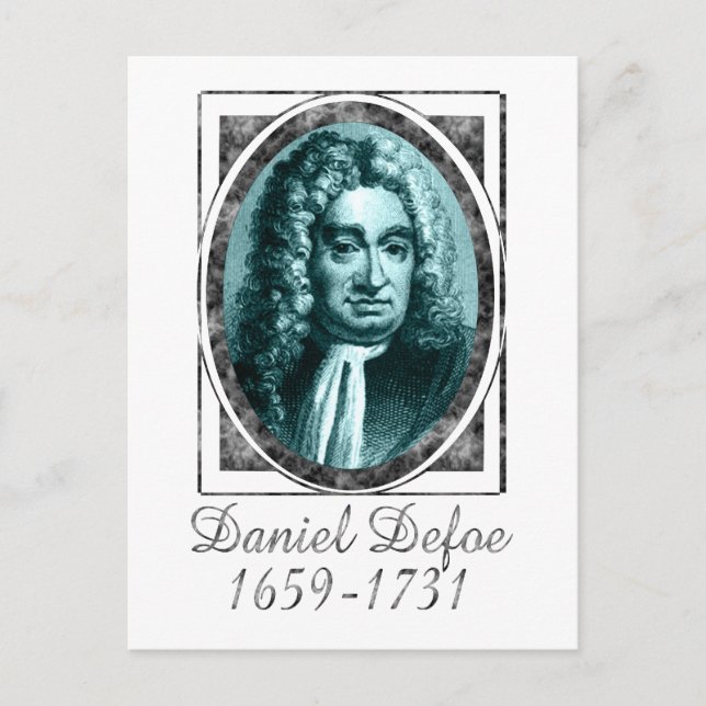 Daniel Defoe Vykort (Framsida)