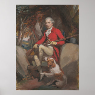 Daniel Gardne Porträtt av Jonas Langford Brooke Poster