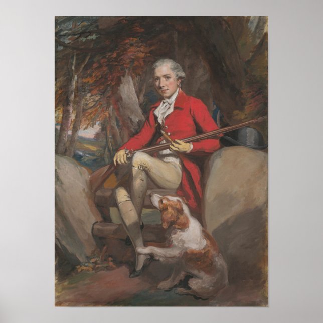 Daniel Gardne Porträtt av Jonas Langford Brooke Poster (Framsidan)