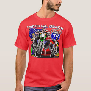 "DANIEL GOYCOCHEA" GEN 76, IMPERIALISTISK STRAND, TEE SHIRT