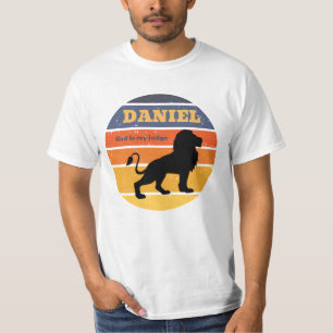 Daniel Gud är min Vintage Retro Sunset T Shirt