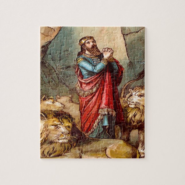 Daniel i den lejona för hålapussel för ` s pussel (Vertikal)