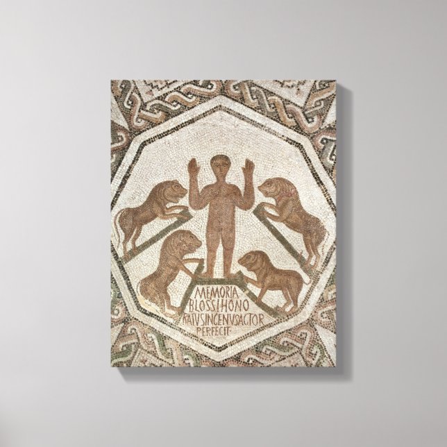 Daniel i Lejon Den 2 Canvastryck (Framsida)