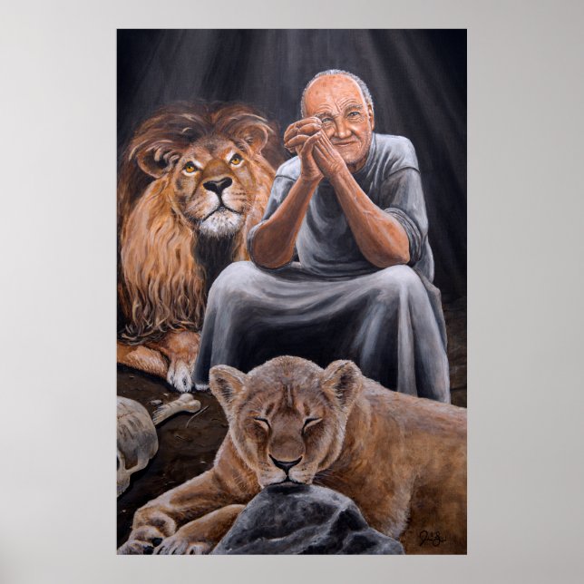 Daniel i Lejona Den Poster (Framsidan)