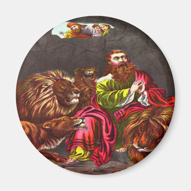 Daniel i lejona's den Magnet (Framsidan)