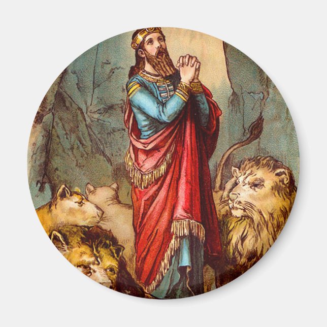 Daniel i lejona's den Magnet (Framsidan)