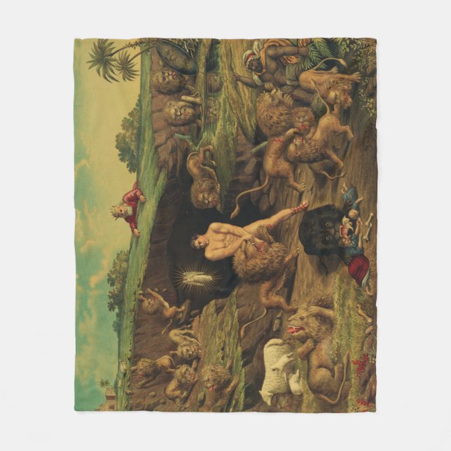 Daniel i Lejonen Den Fleecefilt (Framsidan)