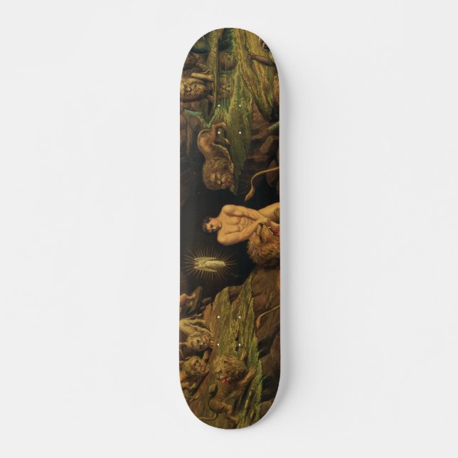 Daniel i Lejonen Den Mini Skateboard Bräda 18,5 Cm (Framsida)