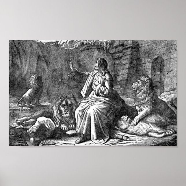 Daniel i Lejonen Den Poster (Framsidan)