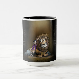 Daniel i lejongropen mugg