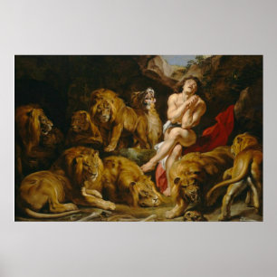 DANIEL I LEJONHÅLAN POSTER