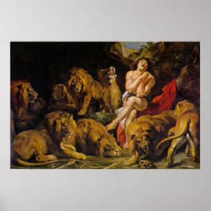 Daniel i lion'sens håla poster