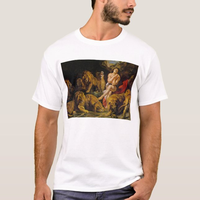 Daniel i lion'sens håla tee (Framsida)