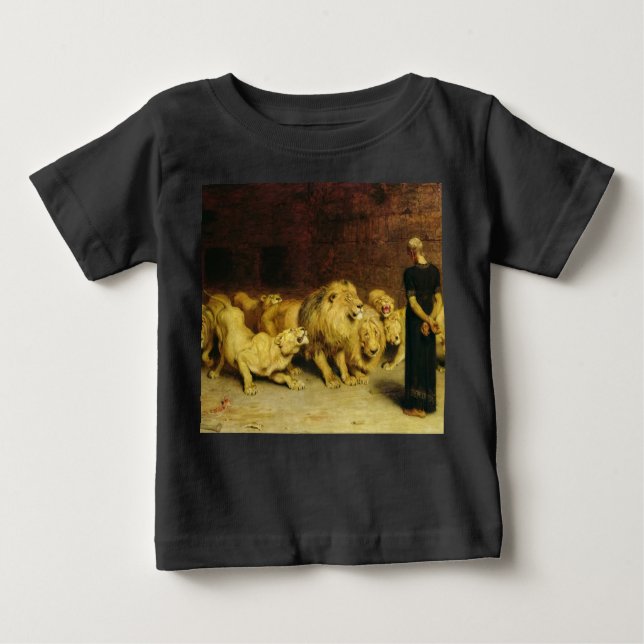Daniel in the Lions' Den, 1872 by Briton Riviere T Shirt (Framsida)