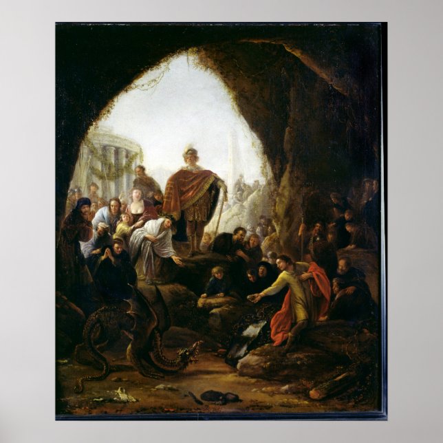 Daniel Killing the Dragon of Baal Poster (Framsidan)