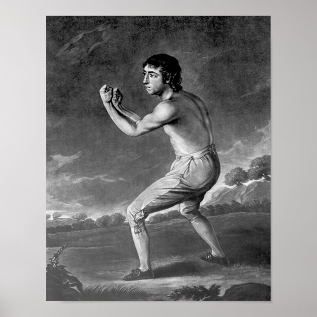 Daniel Mendoza, graverad av Henry Kinsbury, 1789 Poster (Framsidan)