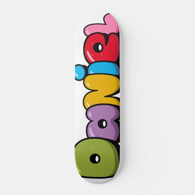 Daniel Mini Skateboard Bräda 18,5 Cm (Framsida)