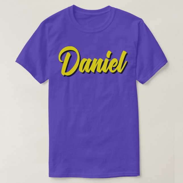 Daniel My Namn är Daniel 3 T Shirt (Design framsida)