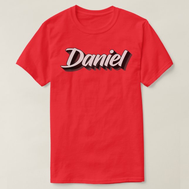 Daniel My Namn är Daniel 4 T Shirt (Design framsida)
