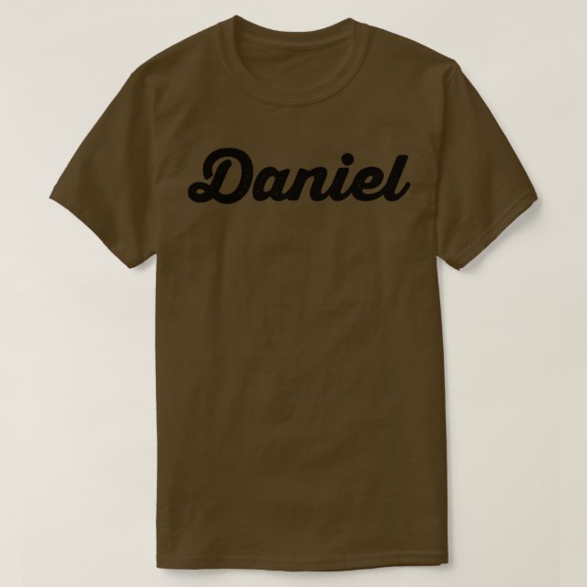 Daniel My Namn is Daniel T Shirt (Design framsida)