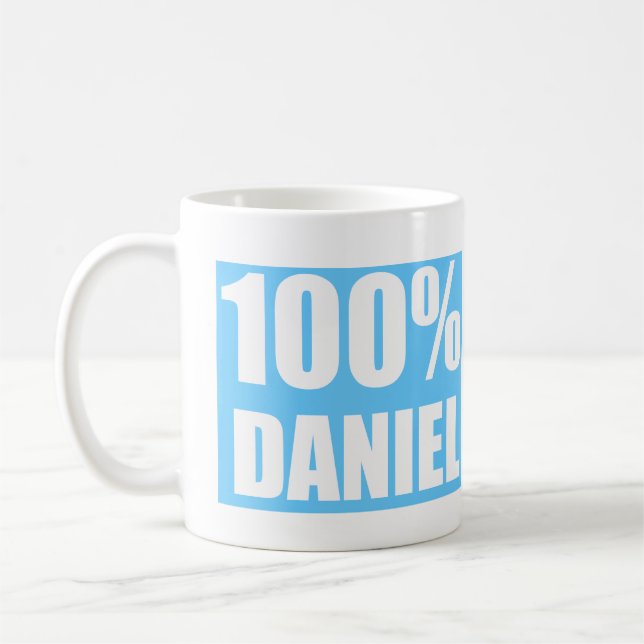 Daniel namn kaffemugg (Vänster)