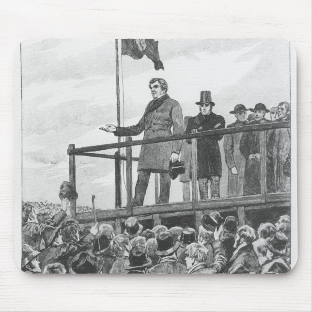 Daniel O'Connel på mötet på klippning Musmatta (Framsidan)