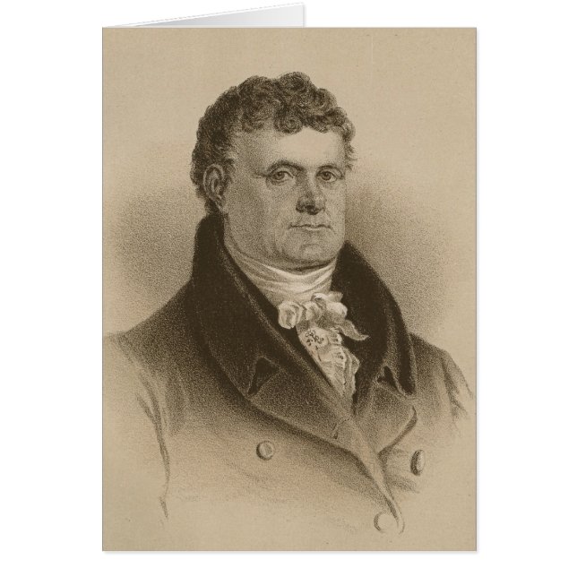 Daniel O'Connell Hälsningskort (Framsidan)